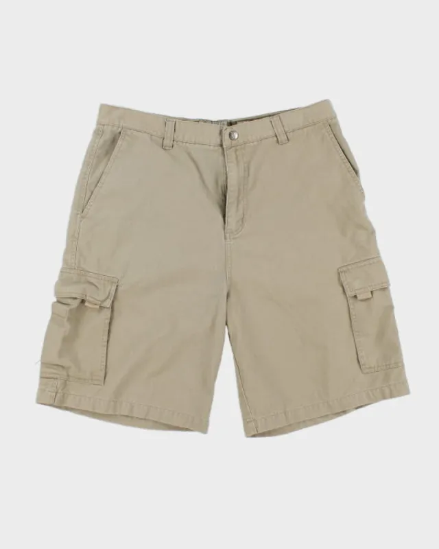 00s Quiksilver Beige Cargo Shorts - W36 sold by Rokit