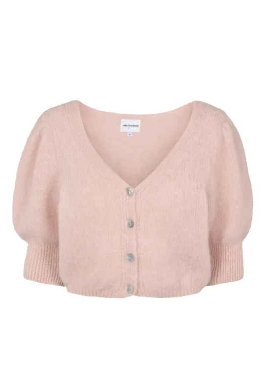 Manda Alpaca Cardigan Light Pink sold by Americandreams
