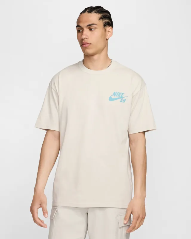 Nike Logo Skate T-Shirt - LT OREWOOD BRN sold by Sun Diego Boardshops