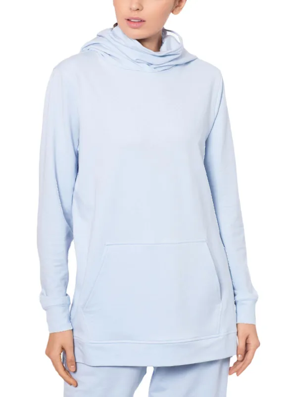 Betsy & Adam Women's Side Zipper Pullover Hoodie Blue Size X-Small sold by Ruumur