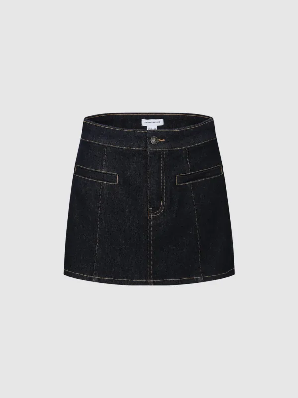 Mini Denim Skirt sold by Urban Revivo