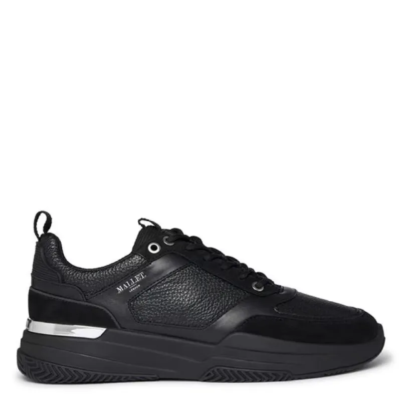Mallet Radnor Trainers Triple Black sold by Klay UK