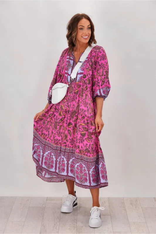 Boho Australia Harwick Pink Floral sold by Shine On