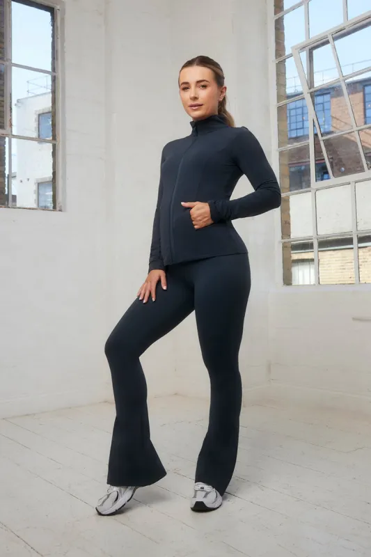 Empower Flare Leggings - Vintage Navy sold by LOVALL