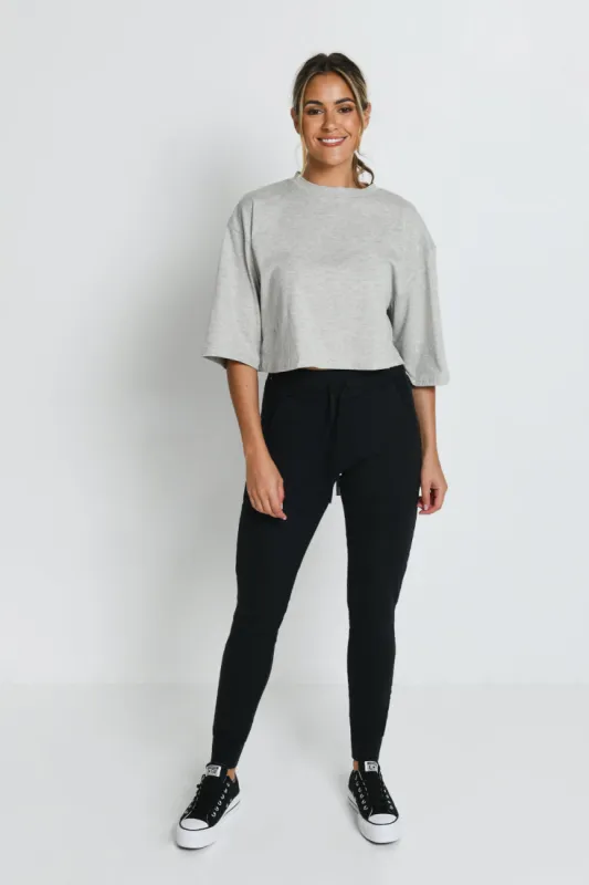Recharge High Waisted Joggers - Midnight Black sold by LOVALL