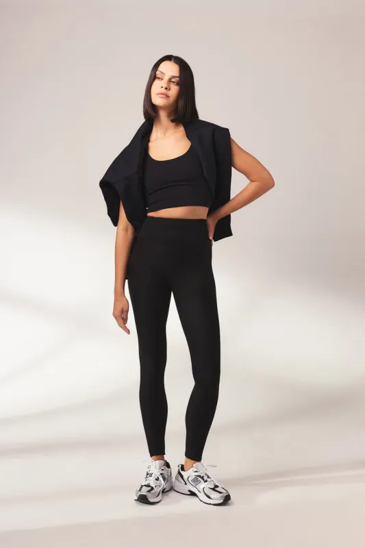 Ultimate Soft-Touch High Waisted Leggings - Black sold by LOVALL