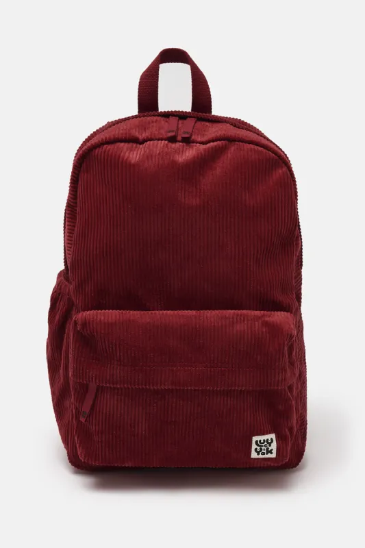 バッグ・カバンその他 87MM Mmlg CORDUROY BACKPACK RED MMLGBD2ABG003RD Amazon.com | Van Caro Corduroy School Backpack Large College