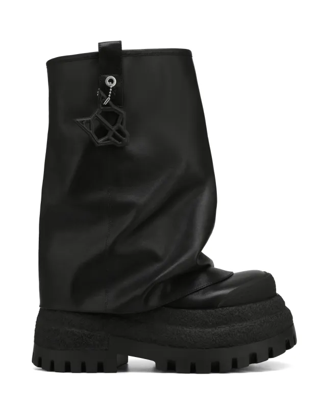 Disturb Black Leather sold by naked wolfe