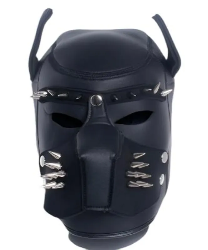Andrew Christian Trophy Boy Studded Puppy Play Hood sold by Underwear Expert