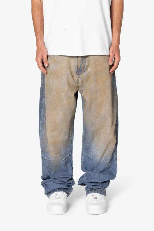 Ultra Baggy Barn Vintage Denim - Blue sold by MNML