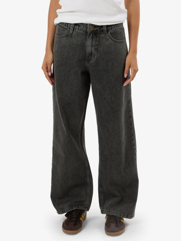 Billie Low Jean - Light Canteen-Black sold by Thrills