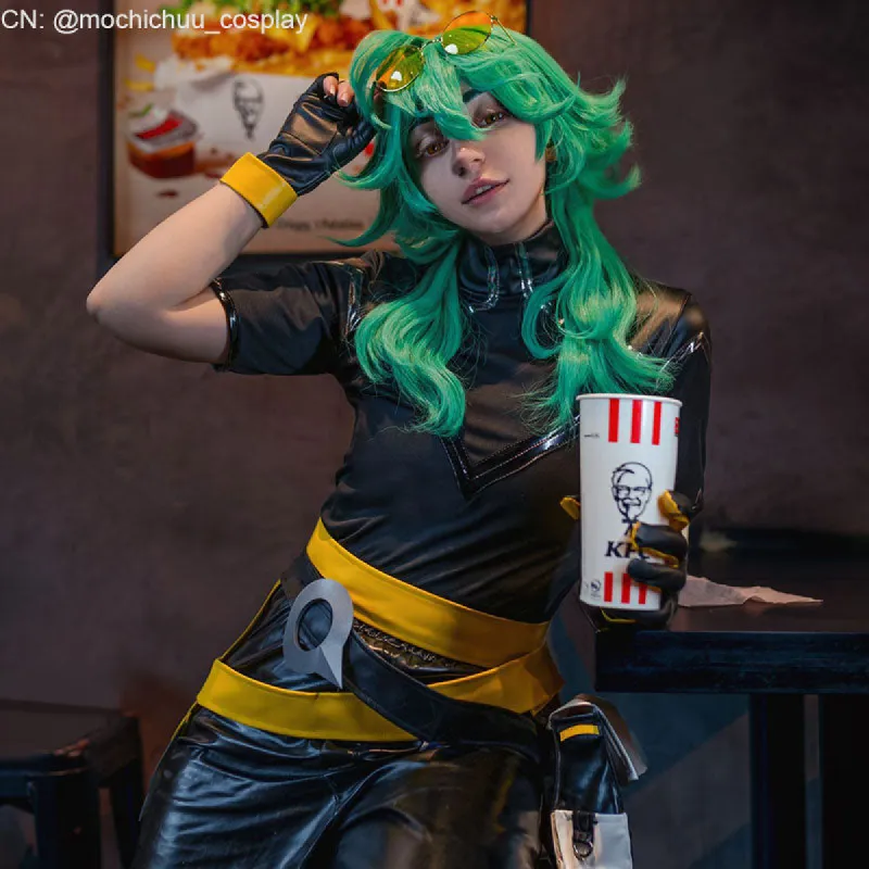 LOL Heartsteel Ezreal Green Cosplay Wig sold by Lemail wig