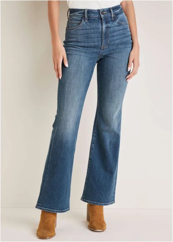 Modern flare jeans  - Medium Wash sold by VENUS