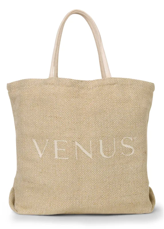 Venus Tote Bag - Natural Multi sold by VENUS