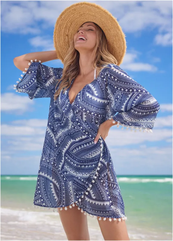 Tassel Wrap Cover-Up - Spellbound sold by VENUS
