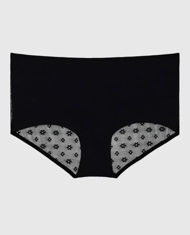 Mesh Boyshort Panty sold by La SENZA
