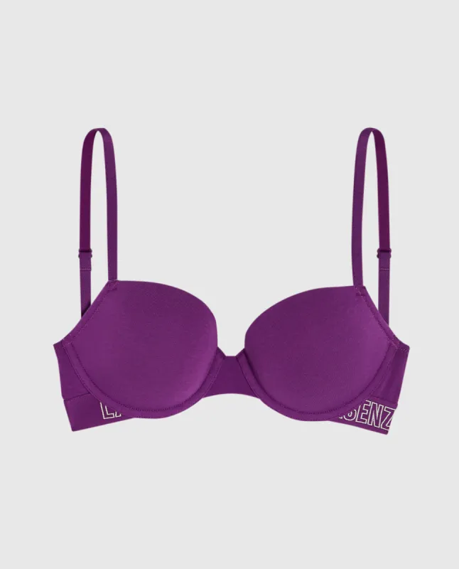 Smooth Cotton Lightly Lined Demi Bra sold by La SENZA
