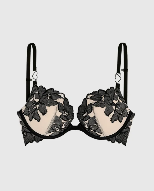 Push Up Bra with Lace Overlay sold by La SENZA