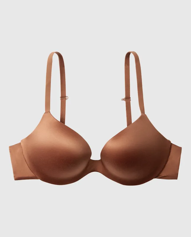 Comfort Push Up Bra in Caramel Kiss sold by La SENZA