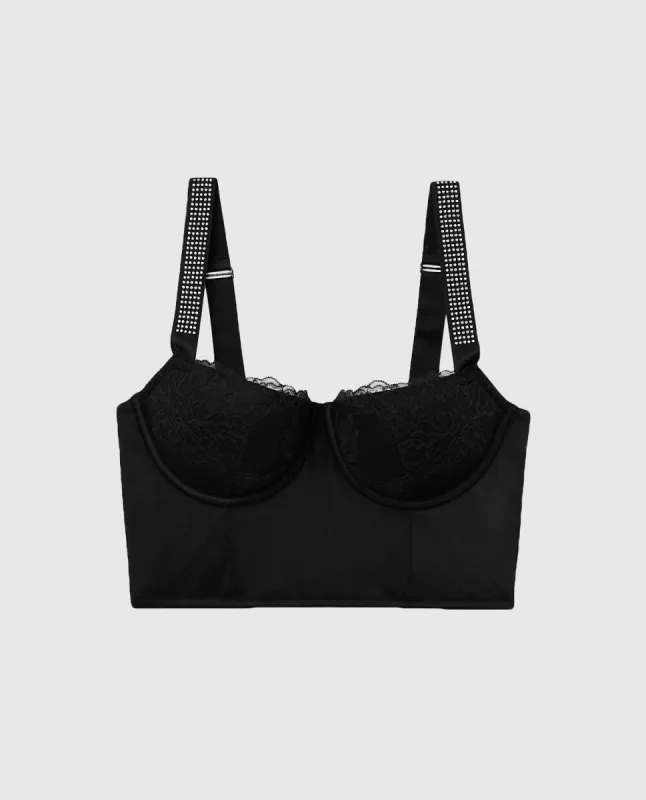 Push Up Bra Top with Allover Lace sold by La SENZA