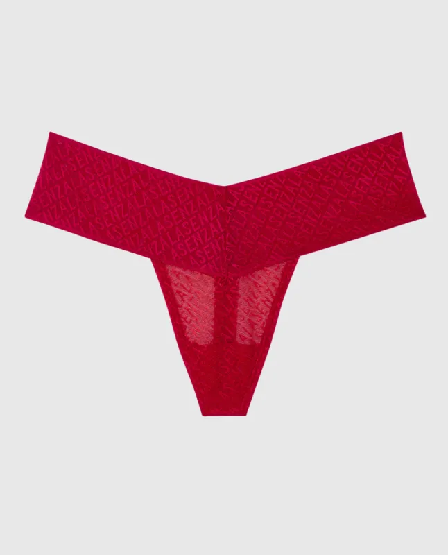 V-Waist Thong Panty sold by La SENZA