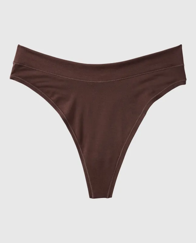 Smooth Comfort High Leg Thong Panty sold by La SENZA