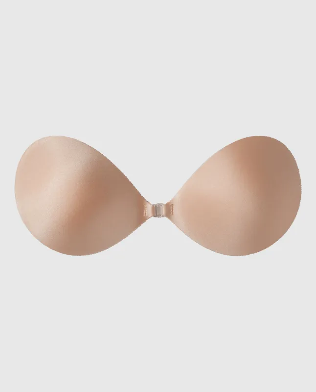 Lightly Lined Feather-Lite Backless Bra in Rosetan sold by La SENZA