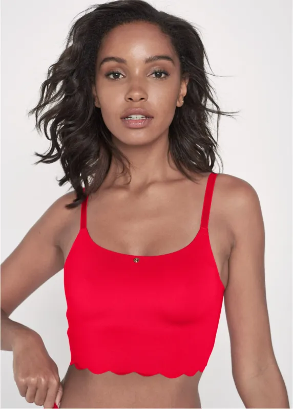 Pearl By VENUS® Scalloped Bralette - Shangri-Oh-La-La sold by VENUS