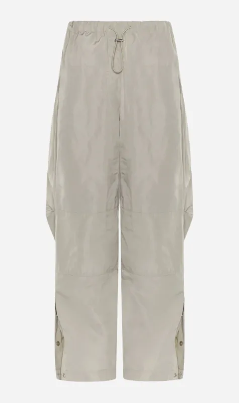 Paris Georgia | Elemental Parachute Pant - Fog sold by Sister & Co