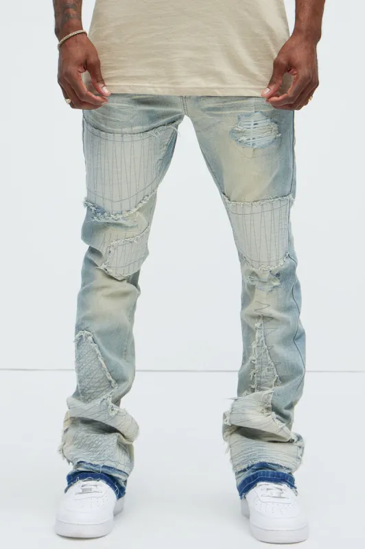 Got Something For You Skinny Flare Jeans - Light Wash sold by Fashion Nova