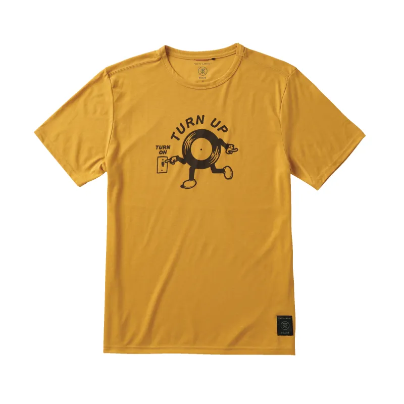 Mathis Core Short Sleeve Active Tee - Gold sold by Roark