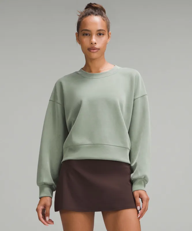 Perfectly Oversized Cropped Crew Softstreme sold by Lululemon