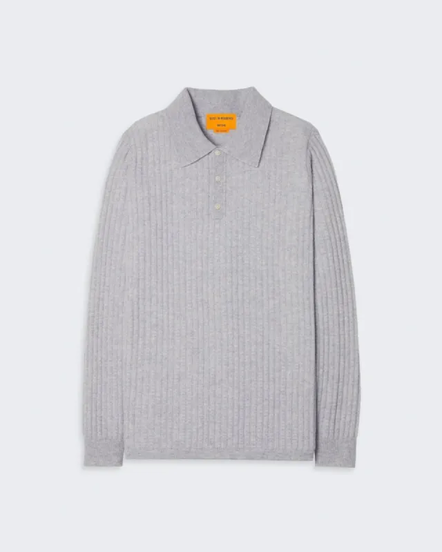 Theo Waffle Polo - Stone sold by Guest In Residence