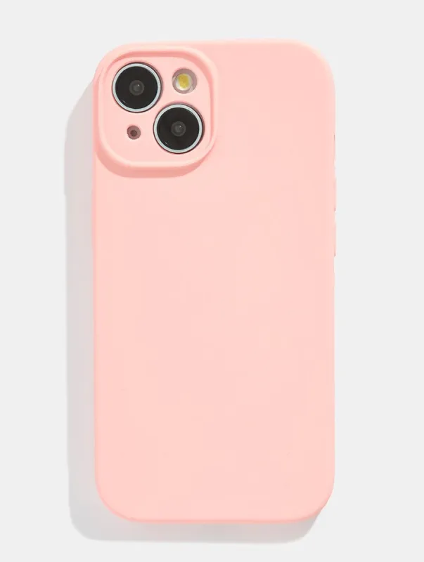 Pink Block Colour iPhone Case sold by Skinnydip London