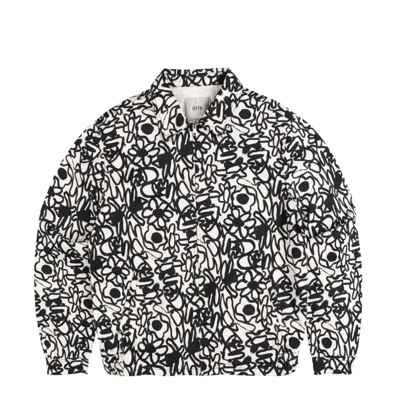 Arte Antwerp Flowers Allover Jacket sold by Asphalt Gold