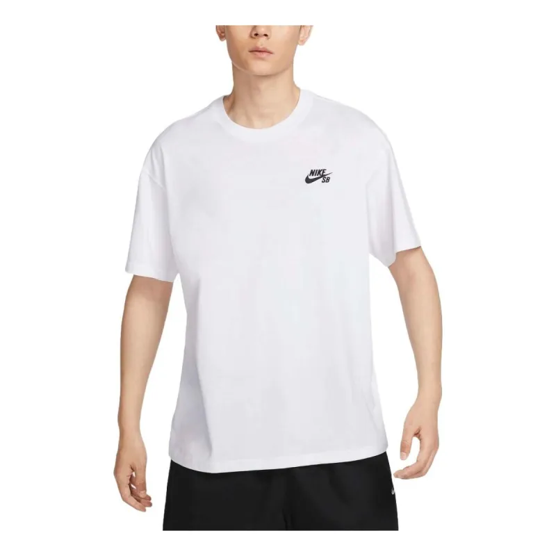 Nike SB Graphic T-Shirt Asia Sizing 'White' HM4457-100 sold by KicksCrew