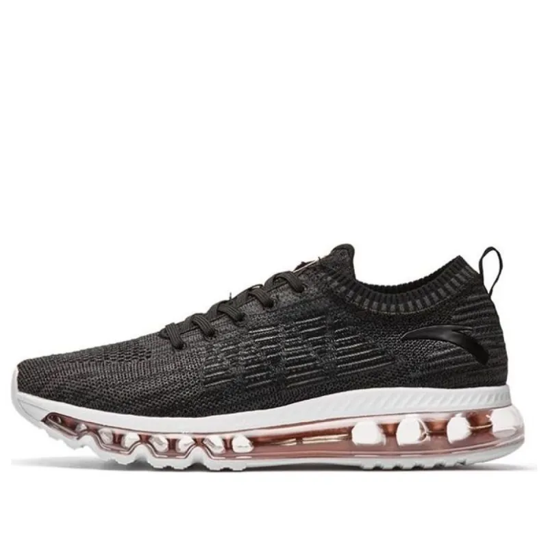 (WMNS) ANTA Running Series Sneakers 'Black' 92825500-2 sold by KicksCrew