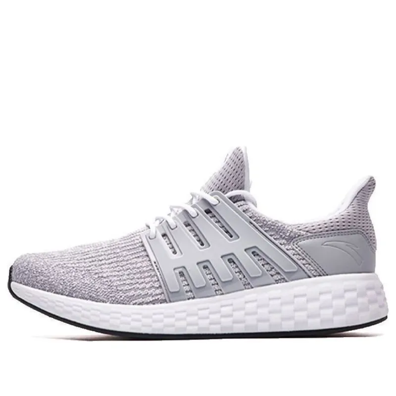 ANTA Running Series Sneakers 'Grey White' 91815555-3 sold by KicksCrew