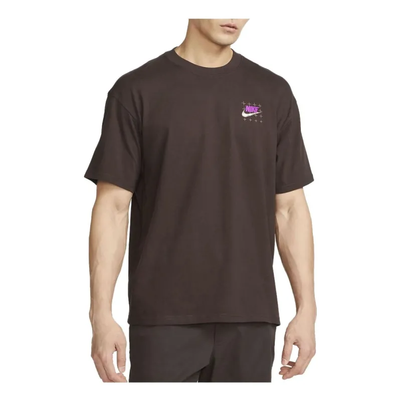 Nike Sportswear Max90 T-shirt 'Brown' FD1346-237 sold by KicksCrew