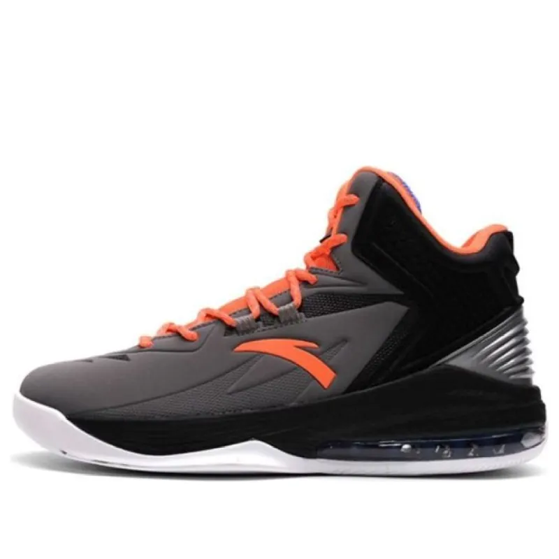 ANTA Basketball Series Sneakers High 'Black Grey Orange' 91631101-4 sold by KicksCrew