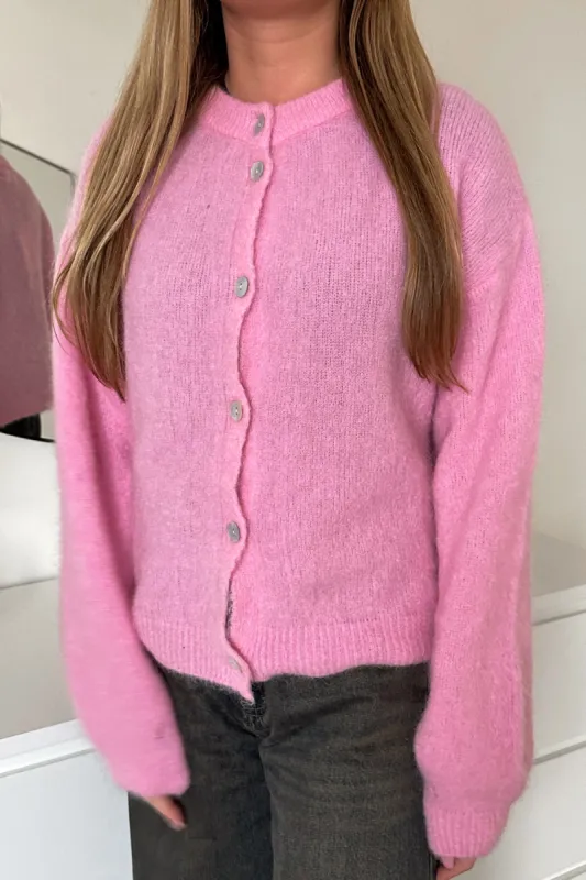 Kae Knit Cardigan Blush sold by Noella Fashion
