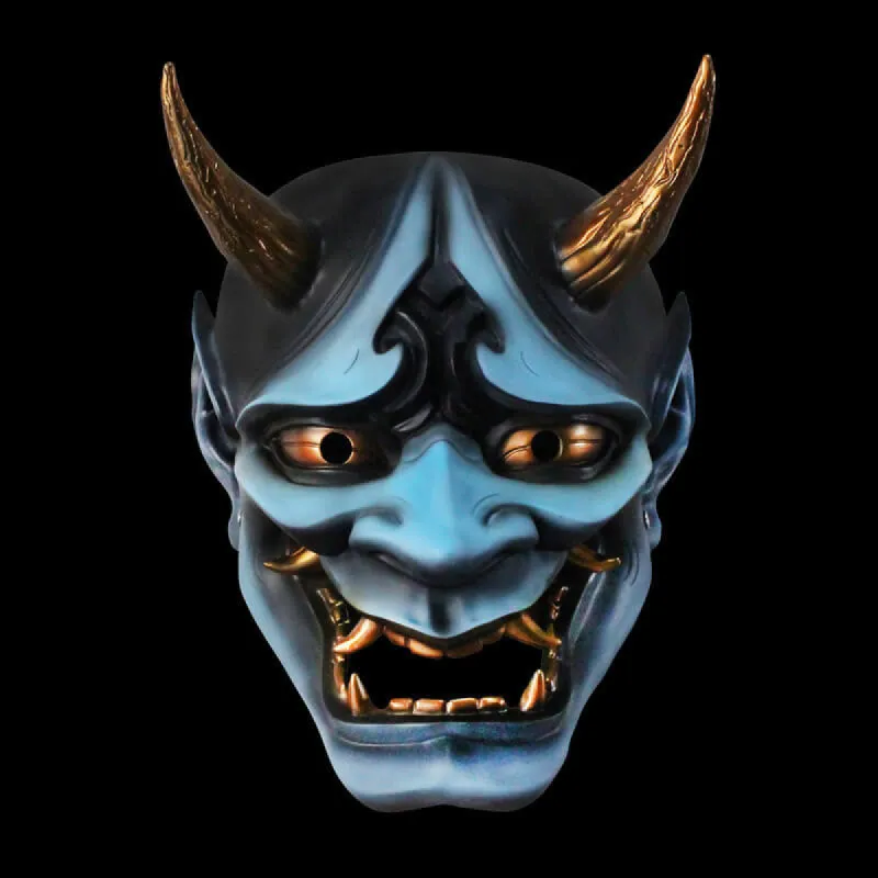 Japanese Hannya Oni Resin Cosplay Facemask sold by GTHIC