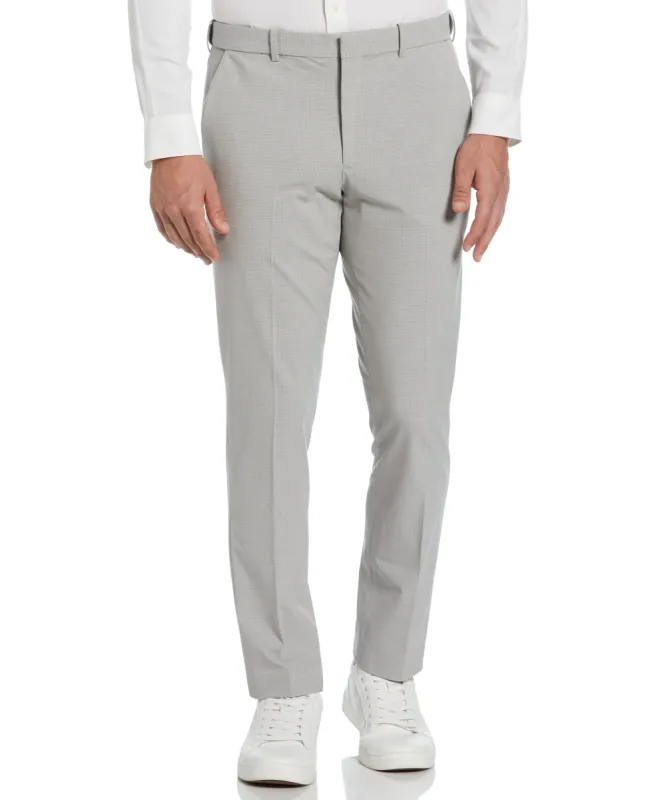 Slim Fit Subtle Micro Check Suit Pant sold by Perry Ellis