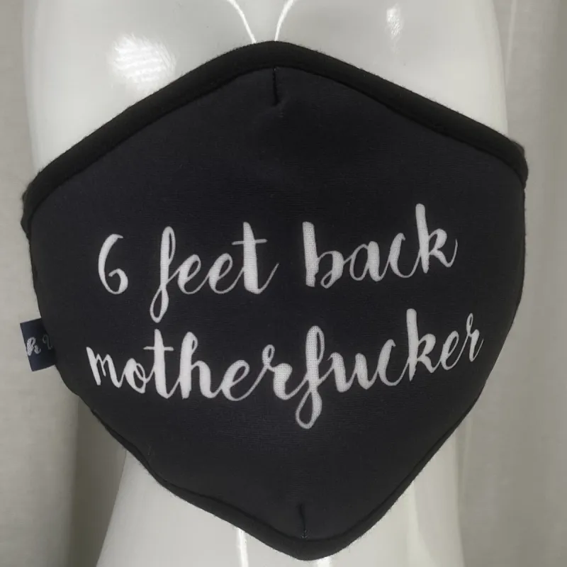 Fashion Mask 6Ft Back Mf (Black) In Stock sold by Boughie Curves