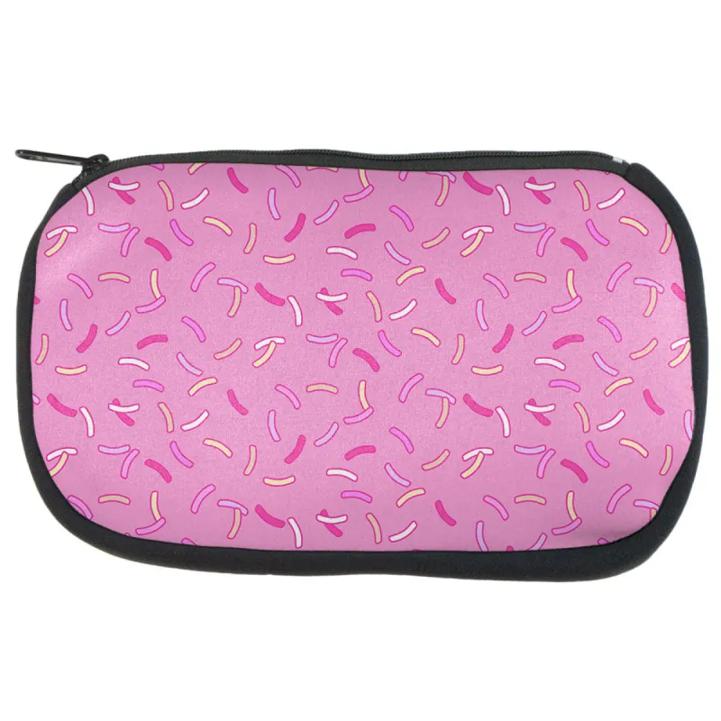 Pastel Strawberry Sprinkles Travel Bag sold by Old Glory