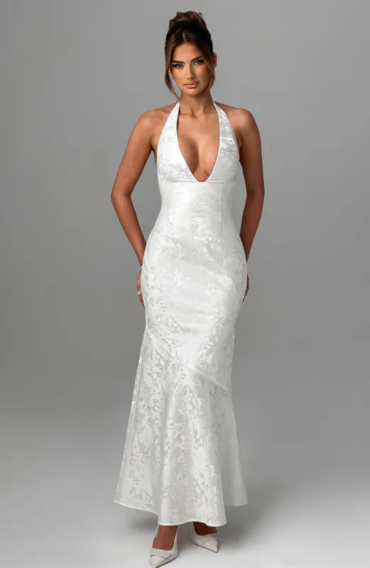 Josephine Maxi Dress - Ivory sold by Babyboo Fashion