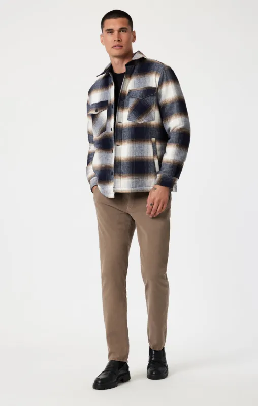 MILTON SLIM STRAIGHT CHINO IN TIMBER LUXE TWILL sold by Mavi