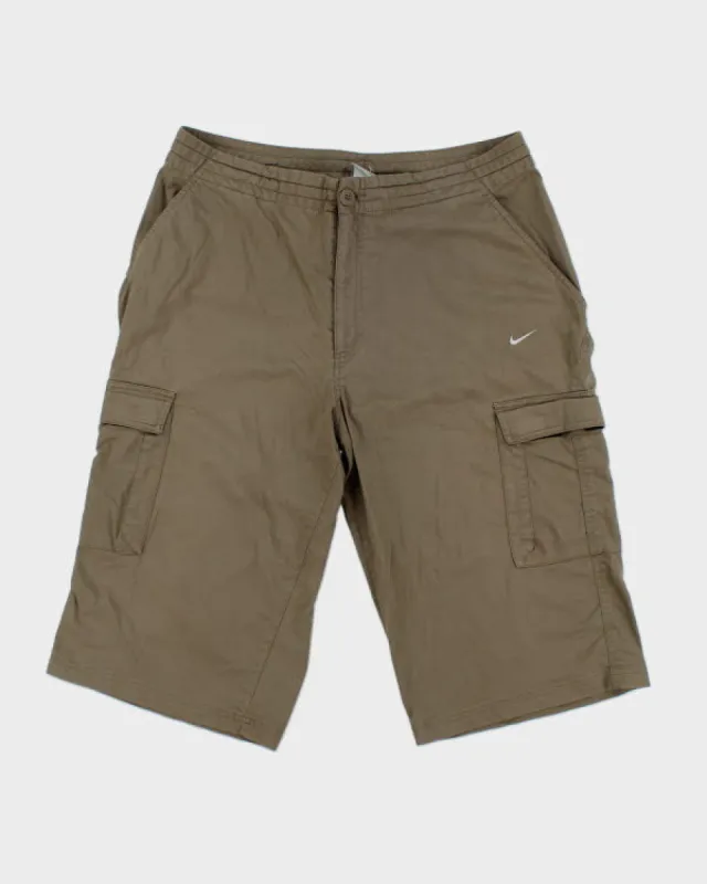 Vintage Nike Wide Leg Cargo Shorts - W34 L15 sold by Rokit