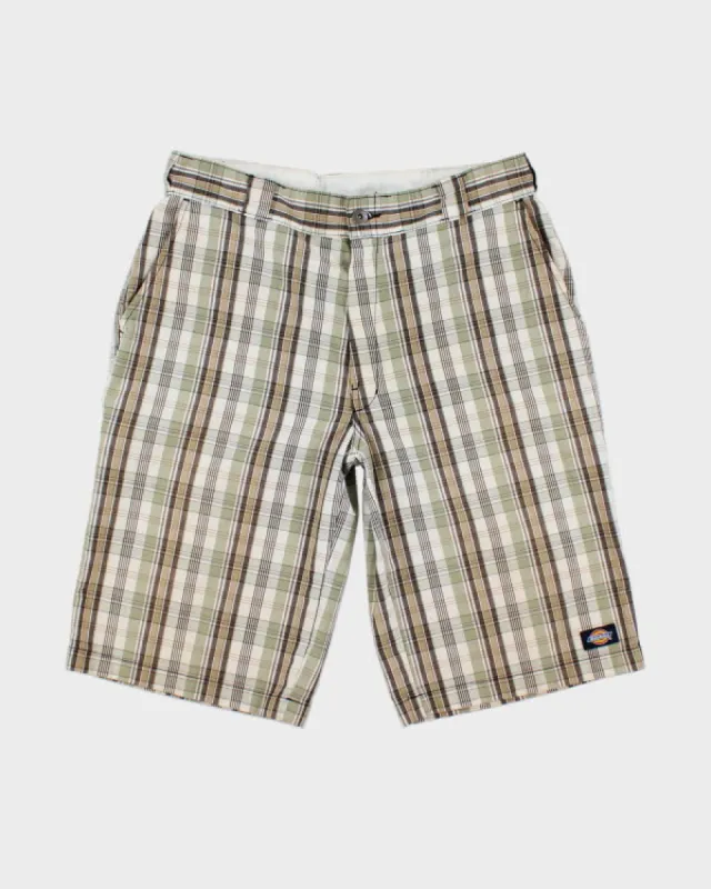 Vintage Dickies Baggy Patterned Shorts - W32 L12 sold by Rokit