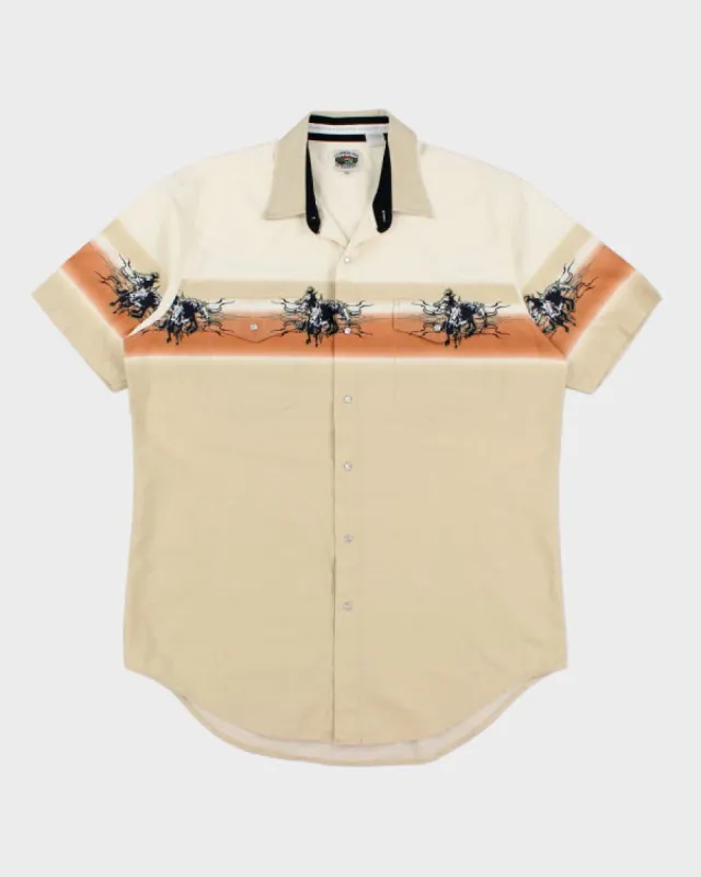 Vintage 90s Cumberland Outfitters Western Snap Shirt - XL sold by Rokit